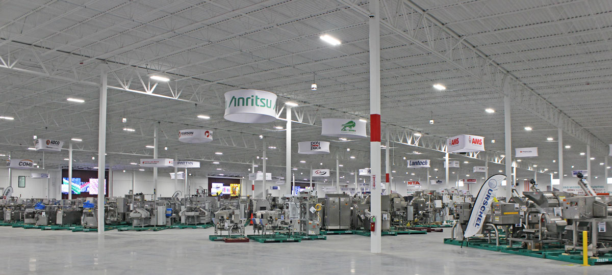 Frain Industries modern OEM showroom and test facility